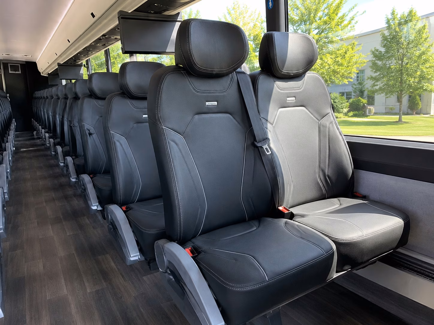 cerritos charter bus interior