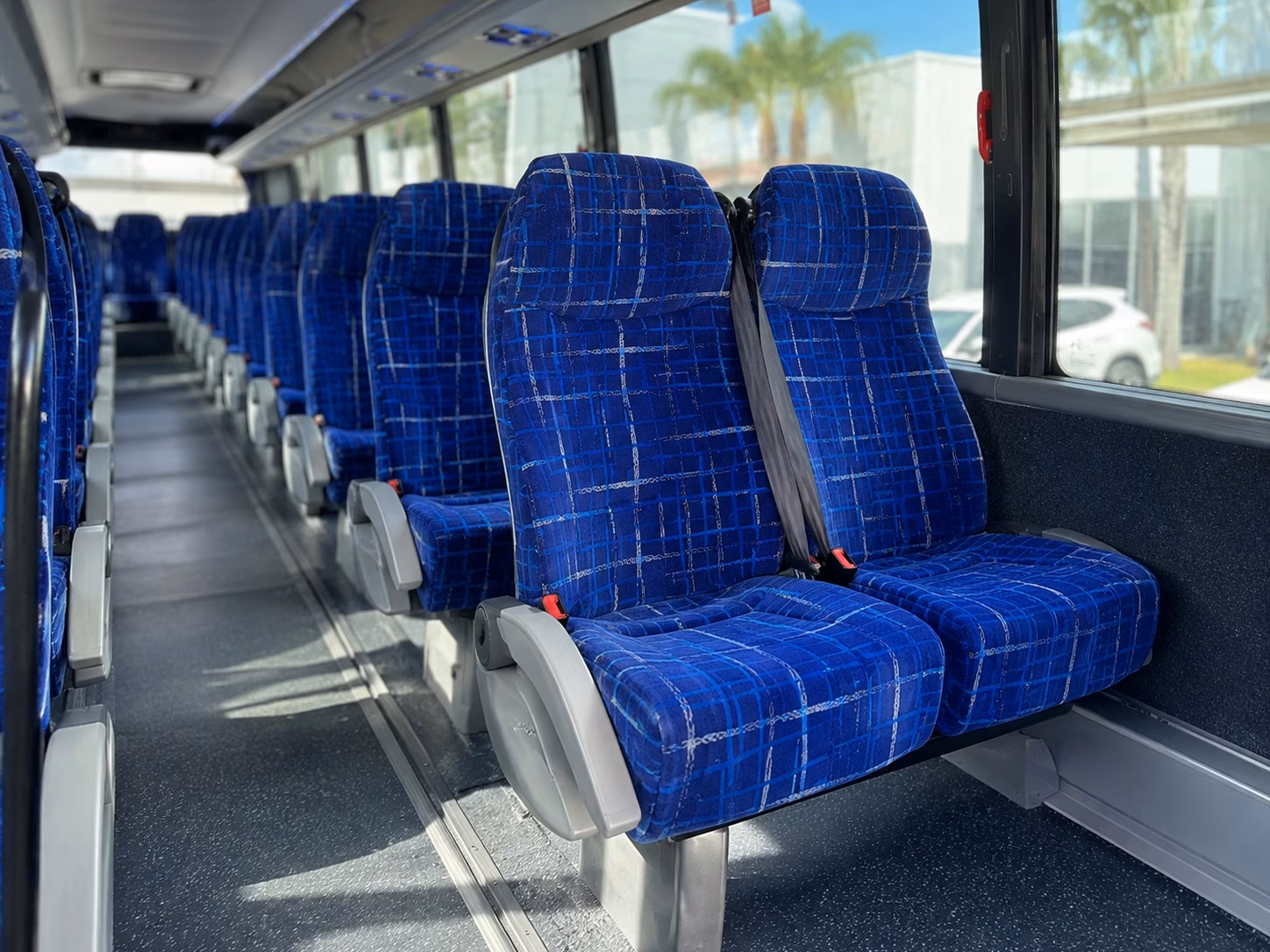 cerritos charter bus rental inside