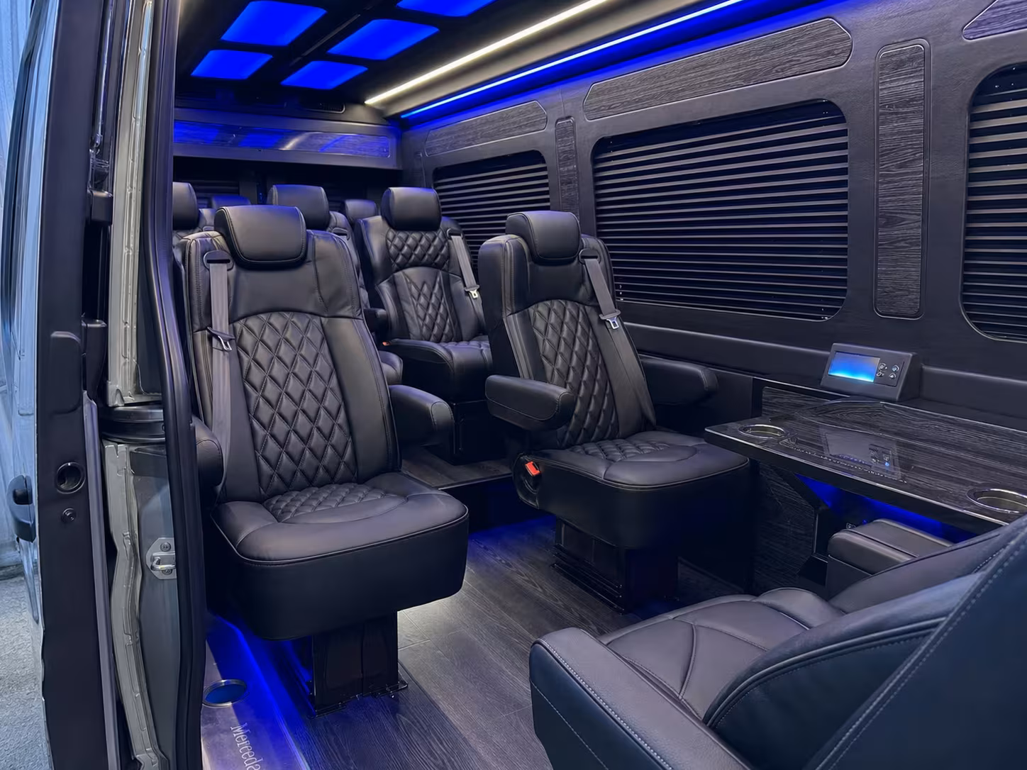 sprinter van transportation for groups and events across cerritos